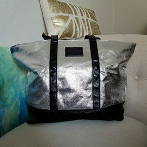 NWOT Victoria's Secret Metallic Tote